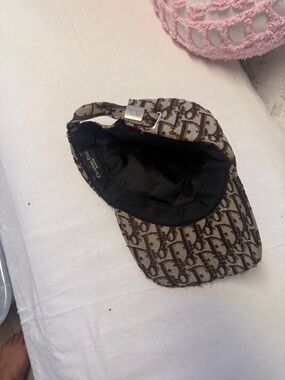 CD INSPIRED Monogram Baseball Cap in Brown